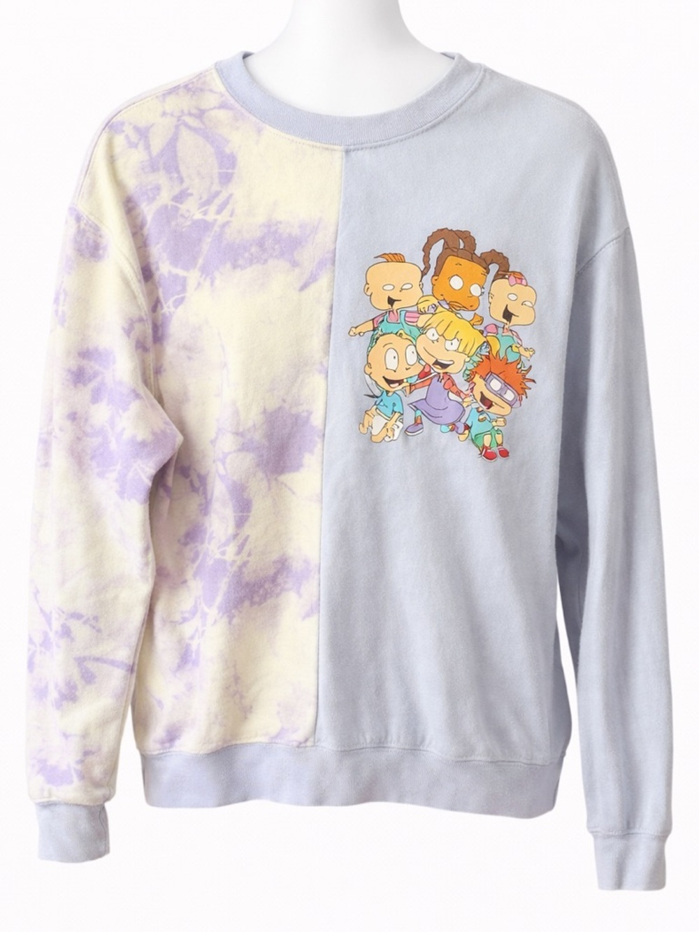 Nickelodeon Rugrats Purple Tie-Dye Sweatshirt ‘90s size small